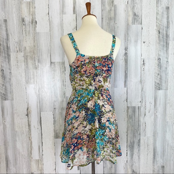 UO Lucca Couture Chiffon Daisy Dress, S - Picture 5 of 7